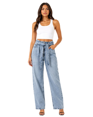 KIABI Women Paper Bag Jeans