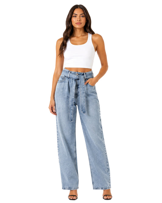 KIABI Women Paper Bag Jeans