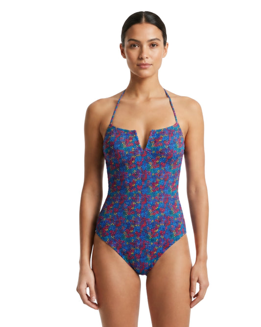 KIABI Women Flattering V-Wire Neckline Detail Swim Suit