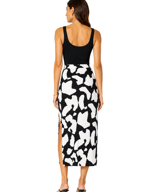 KIABI Women Bold Geometric Pattern  Skirt