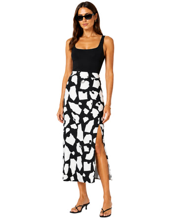 KIABI Women Bold Geometric Pattern  Skirt