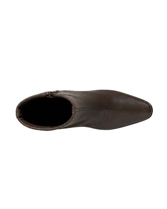 FOREVER 21 Women Smooth Leather Look Finish Boot