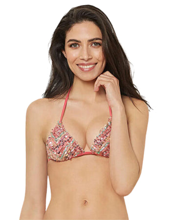 YAMAMAY Women Embellished Sequin Bra