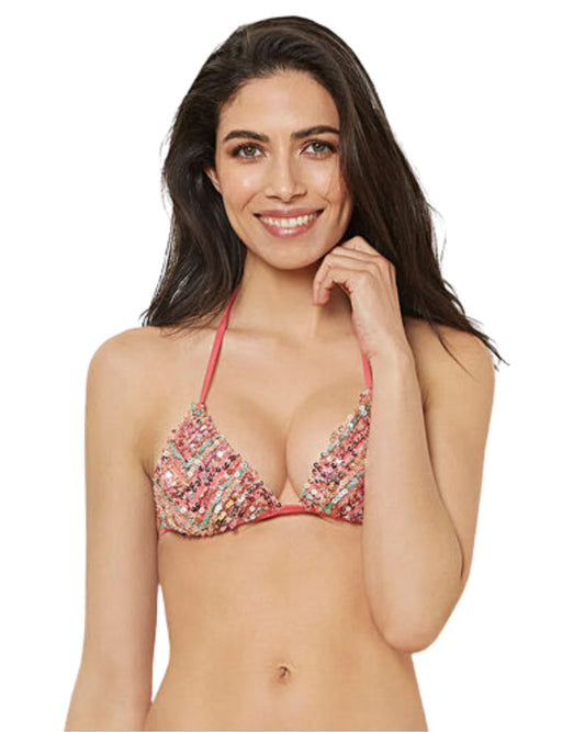 YAMAMAY Women Embellished Sequin Bra