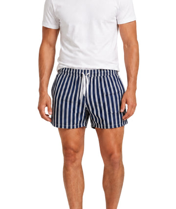 YAMAMAY Men Stripped Swim Short