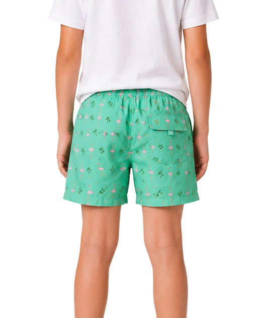 YAMAMAY Kids Boys Printed Swim Short
