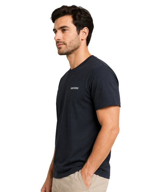 SKECHERS Men Casual Short Sleeve T-Shirt