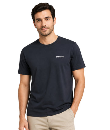 SKECHERS Men Casual Short Sleeve T-Shirt