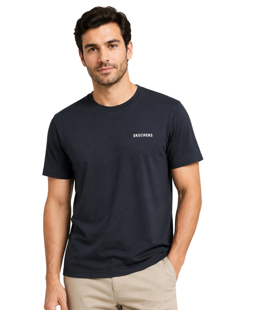 SKECHERS Men Casual Short Sleeve T-Shirt