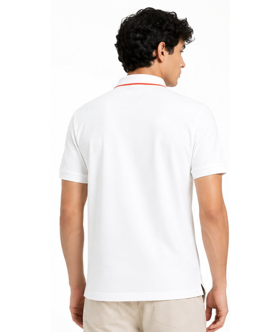 PUMA Men Half Zipper Polo Shirt