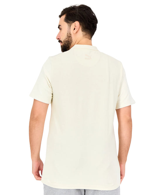 PUMA Men Tonal Embroidered Chest Polo Shirt