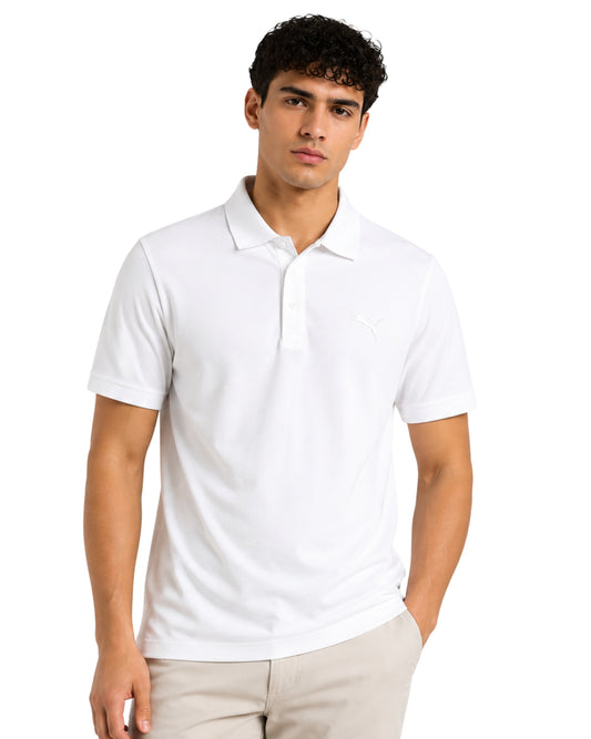 PUMA Men Cottoned Polo Shirt