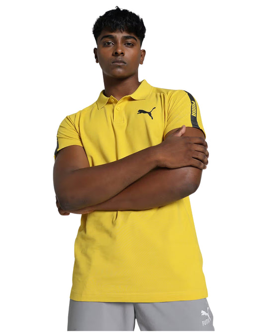 PUMA Men Raglan Polo Shirt