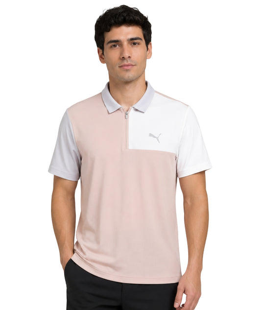PUMA Men Colorful Polo T-Shirt