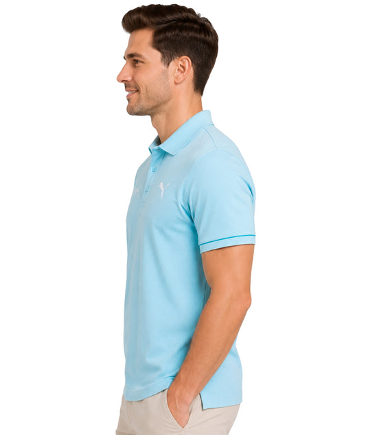 PUMA Men Comfort Polo Neck T-Shirt