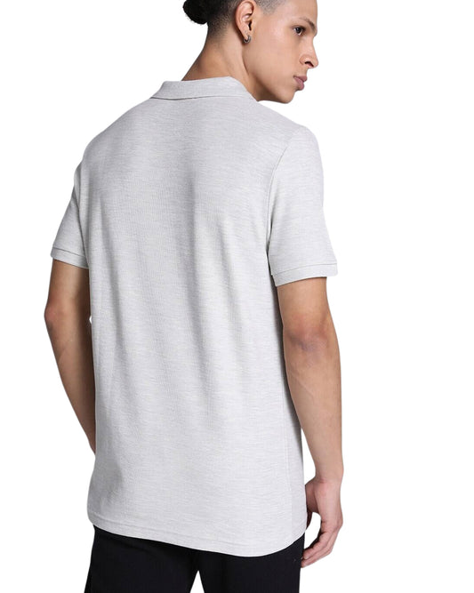 PUMA Men Round Puma One8 Logo On Chest Polo Shirt