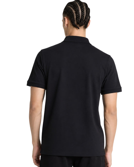 PUMA Men Contrast Inner Placket Detail Polo Shirt