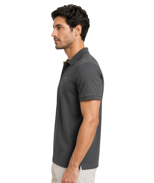 PUMA Men Comfort Polo Neck T-Shirt