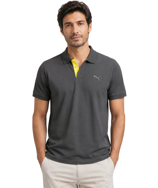 PUMA Men Comfort Polo Neck T-Shirt