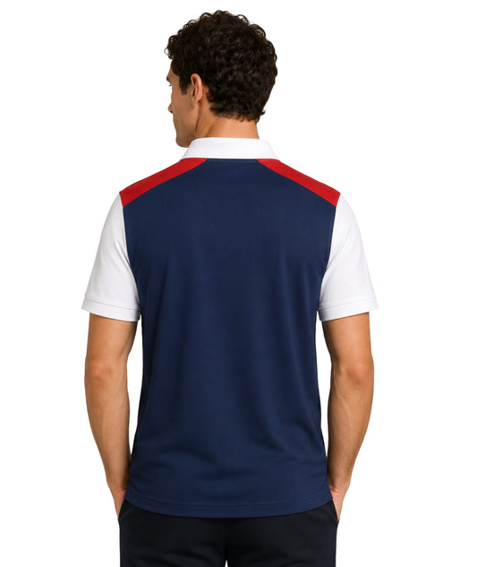 PUMA Men Designed Polo Neck T-Shirt