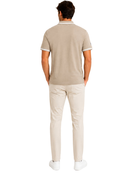 PUMA Men Straight Hem Design Polo Shirt