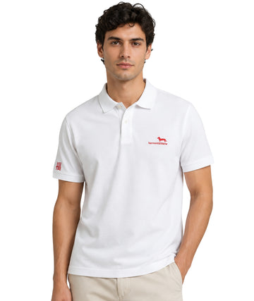 HARMONT & BLAINE Men Polo Neck T-Shirt