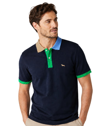HARMONT & BLAINE Men Polo Neck T-Shirt