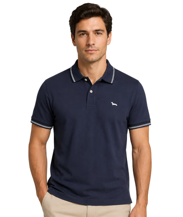 HARMONT & BLAINE Men Stretch Polo T-Shirt