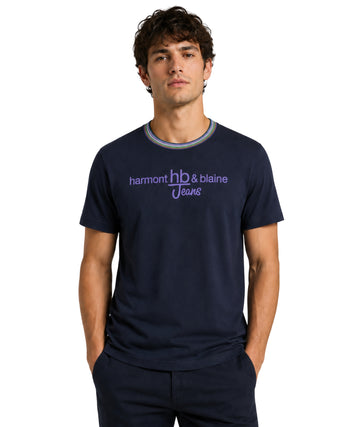 HARMONT & BLAINE Men Comfort Short Sleeve T-Shirt