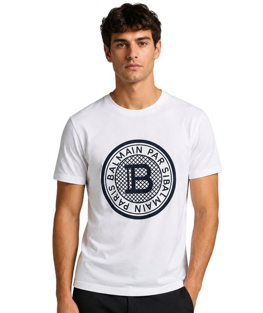 BALMAIN Men Classic Short Sleeve T-Shirt
