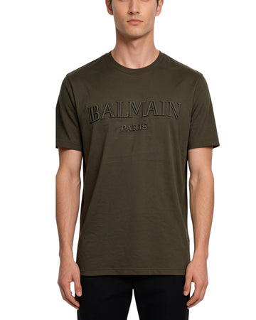 BALMAIN Men Embossed T-Shirt