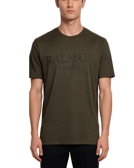 BALMAIN Men Embossed T-Shirt