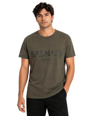 BALMAIN Men Logo T-Shirt