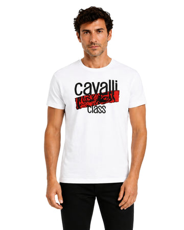 CAVALLI CLASS Men Artwork T-Shirt