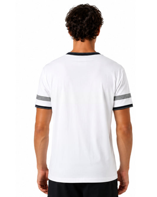 DKNY Men Horizontal Stripe T-Shirt
