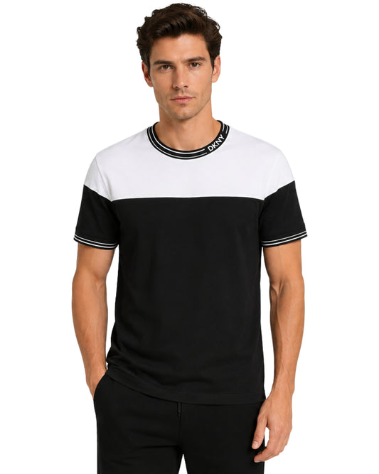 DKNY Men Premium Color Block T-Shirt