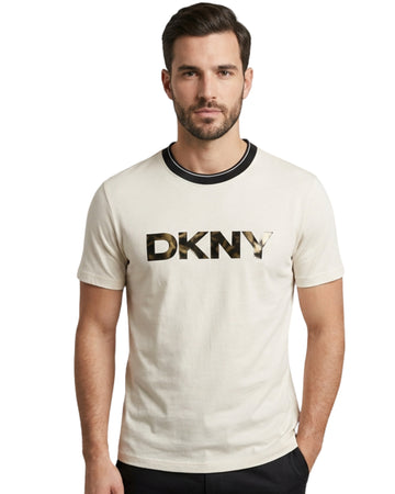 DKNY Men Bold DKNY Front Logo T-Shirt