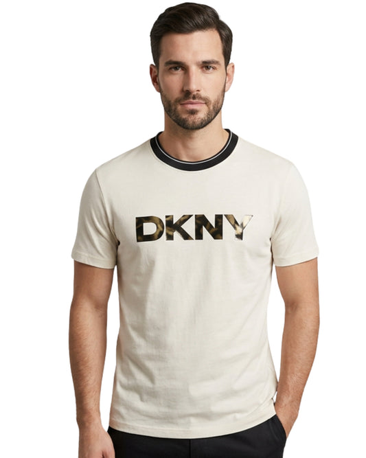 DKNY Men Bold DKNY Front Logo T-Shirt