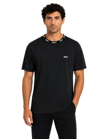 DKNY Men DKNY Logo Trim T-Shirt