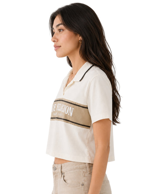 TRUE RELIGION Women Polo Short Sleeve T-Shirt