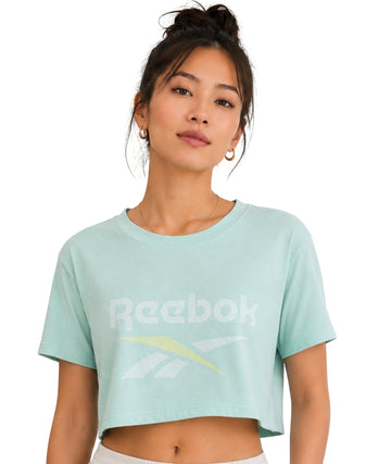 REEBOK Women Stretch Short Sleeve T-Shirt
