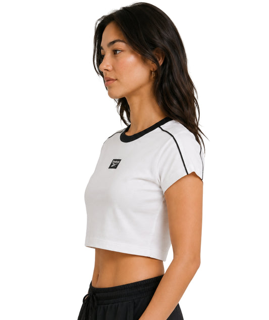 REEBOK Women Designed Short Sleeve T-Shirt