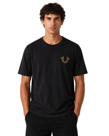 TRUE RELIGION Men Horseshoe Logo T-Shirt