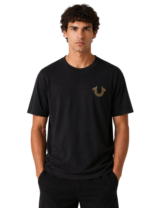 TRUE RELIGION Men Horseshoe Logo T-Shirt