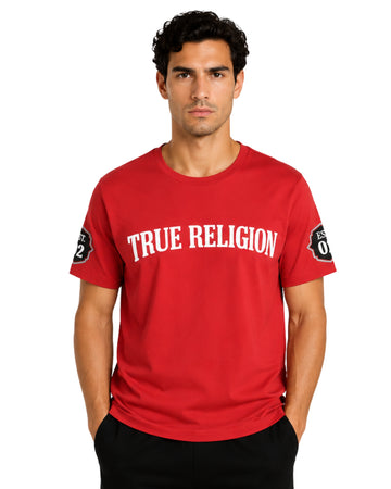 TRUE RELIGION Men Stylie Inspired Back Artwork T-Shirt
