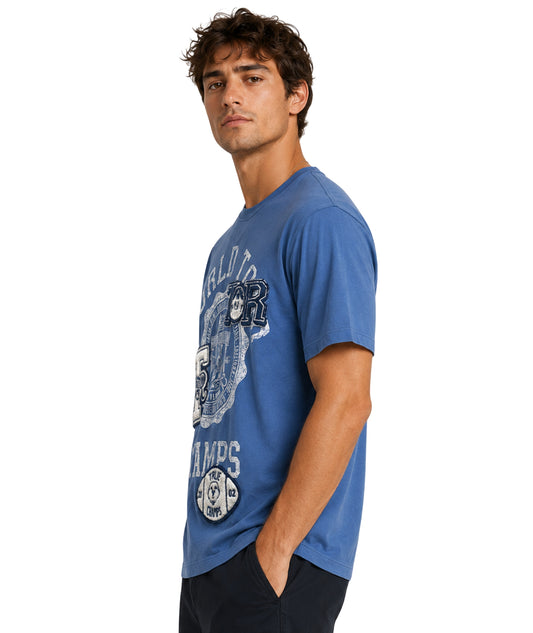 TRUE RELIGION Men Graphic Short Sleeve T-Shirt