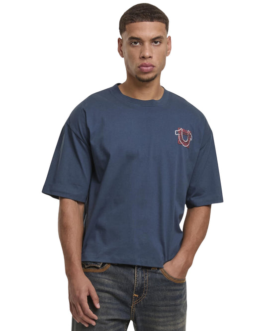 TRUE RELIGION Men THUMBS UP BOXY T-Shirt