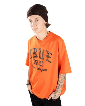 TRUE RELIGION Men Forest Camo Oversized T-Shirt
