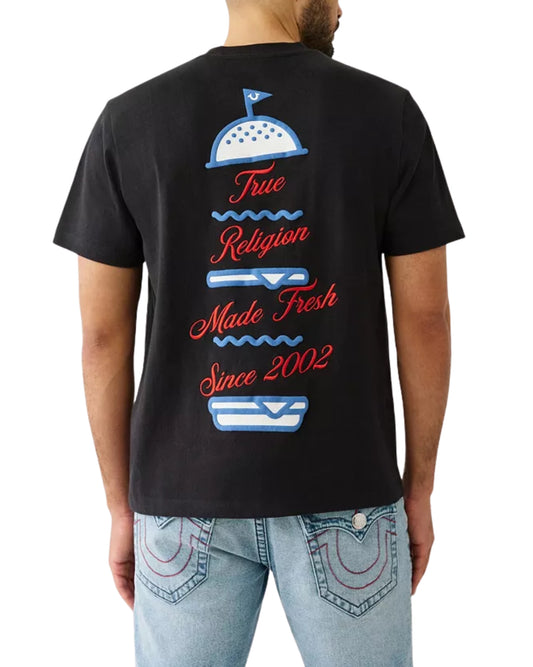 TRUE RELIGION Men Retro Food-Inspired Graphic T-Shirt