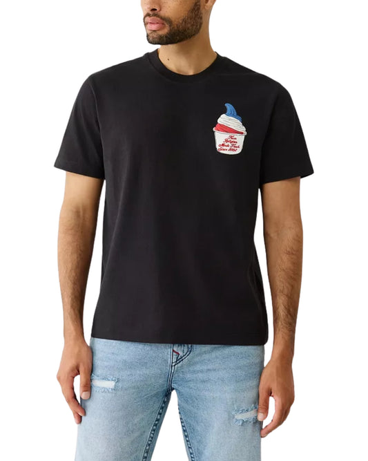 TRUE RELIGION Men Retro Food-Inspired Graphic T-Shirt